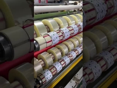 شريط التعبئة اللاصق الصفراء الشفافة للصندوق