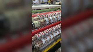 شريط شعار مخصص للتغليف الآمن