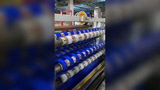 تغليف آمن بشريط مخصص باللون الأزرق الداكن