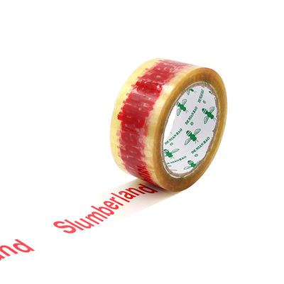 مع شعار BOPP الشريط المطبوع عالية الارتباط لخزين الكرتون وتغطية